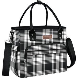 Lunch Bag Lunch Box Women - Leakproof Insulated Lunch Cooler Bag for Women - Lar